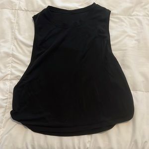 Women’s CRZ Black Crop Top Size L